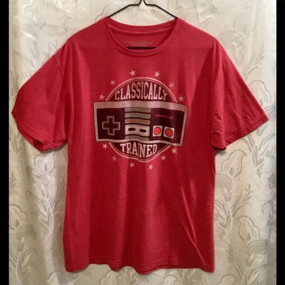 Nintendo Entertainment System Red Tee Shirt